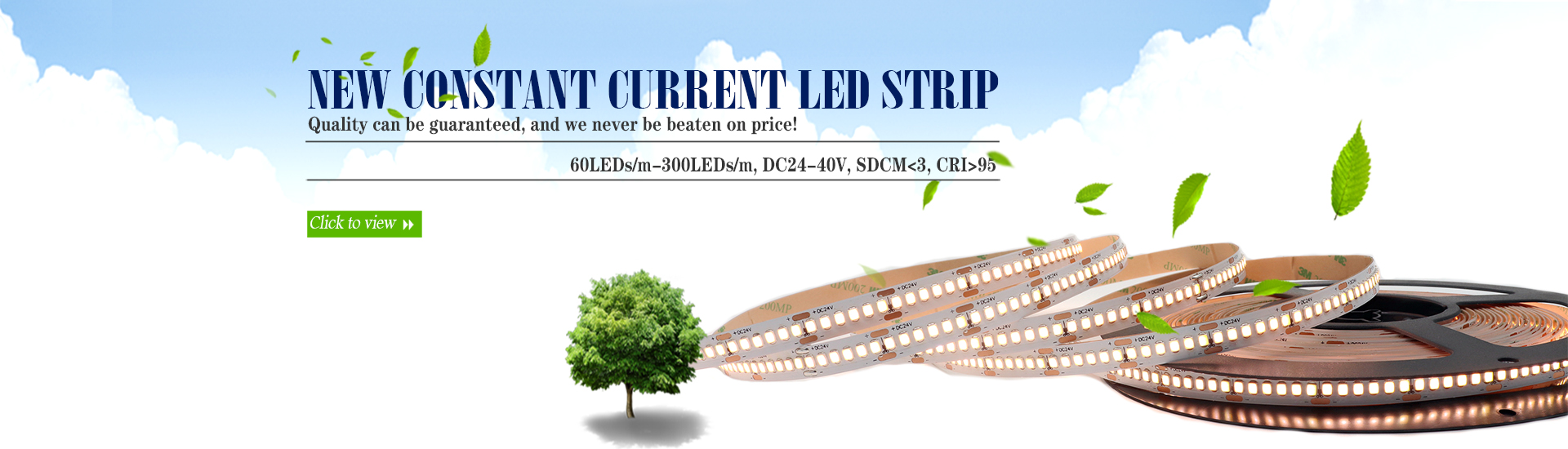 New constant current led strip